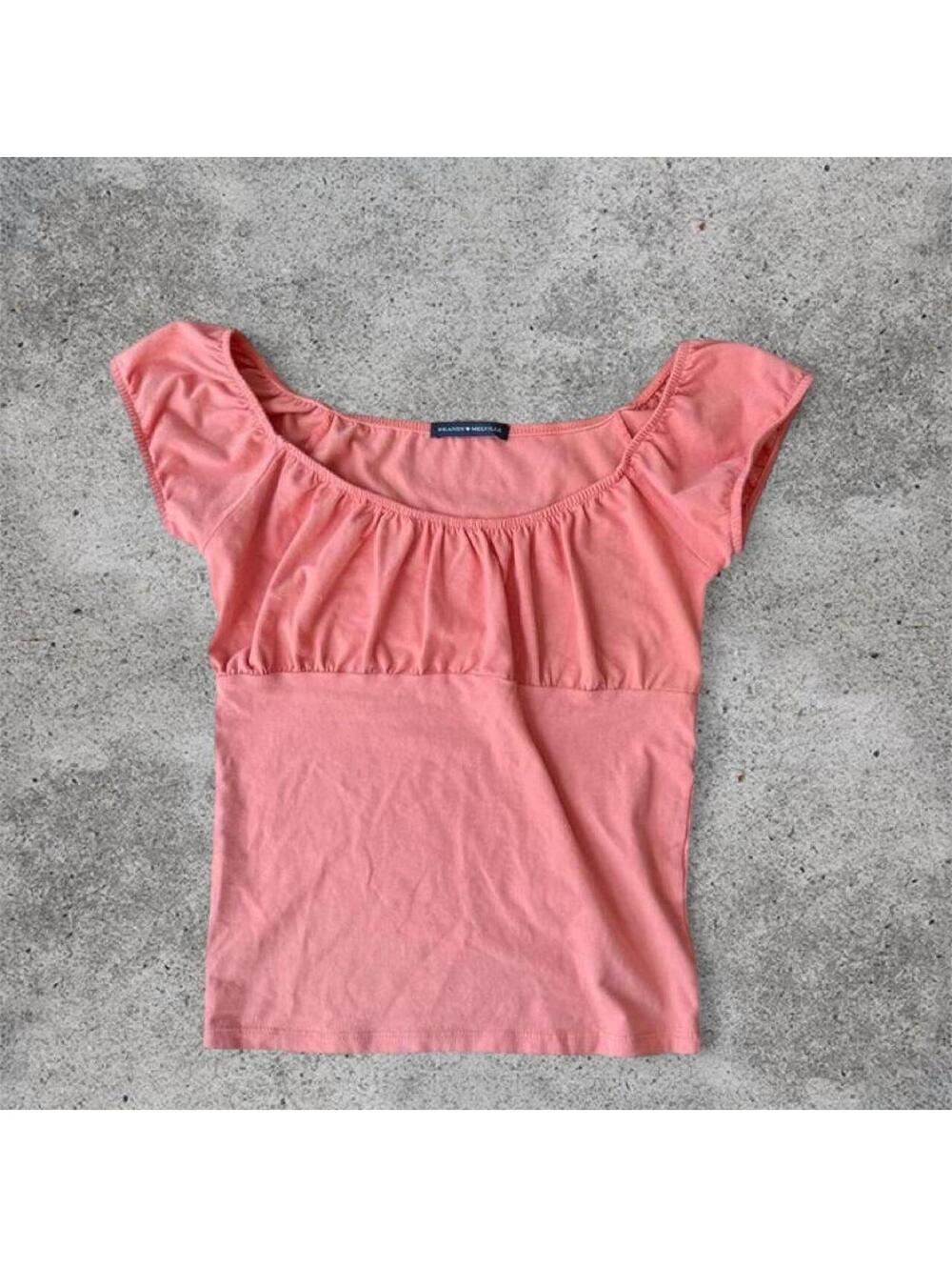 Brandy Melville coral top